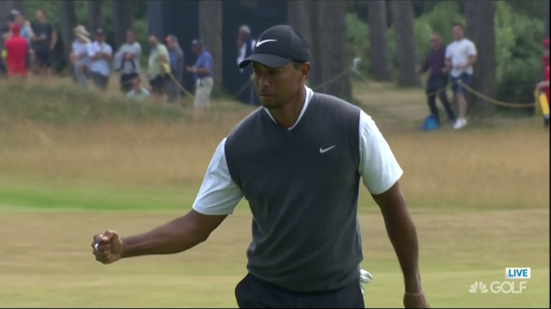 Tiger Woods 2018 Open Championship